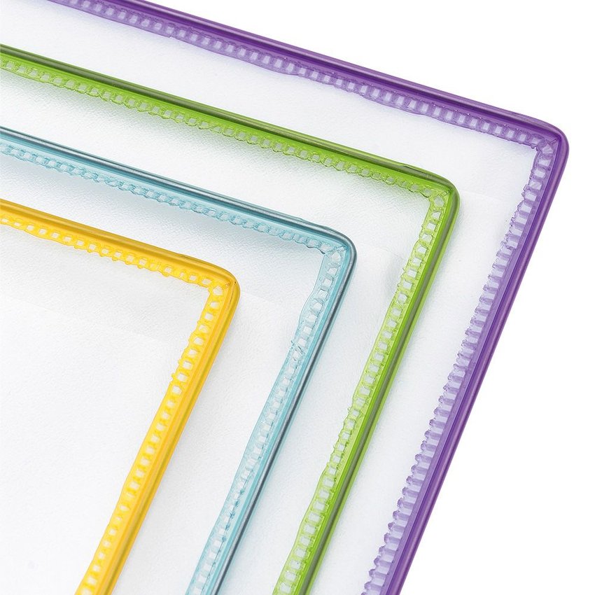 Naścienny System Prezentacyjny Tarifold A4 Candy Line +10 Paneli Prezentacyjnych Pomarańczowy