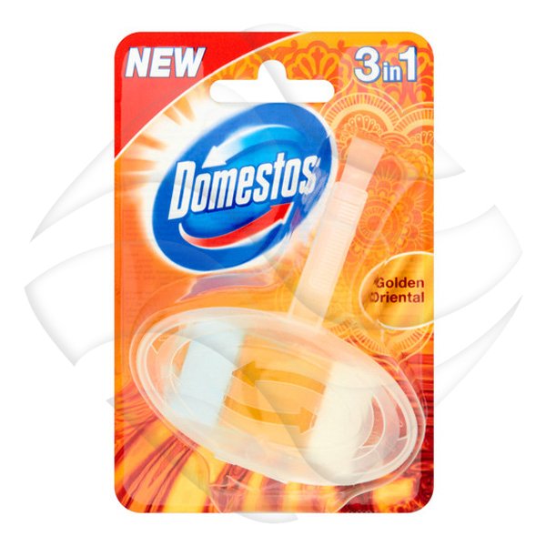 Domestos Kostka WC 3in1 Power Koszyk Golden Oriental