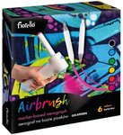 Airbrush zestaw spray: pistolet + markery Fiorello GR-8900N