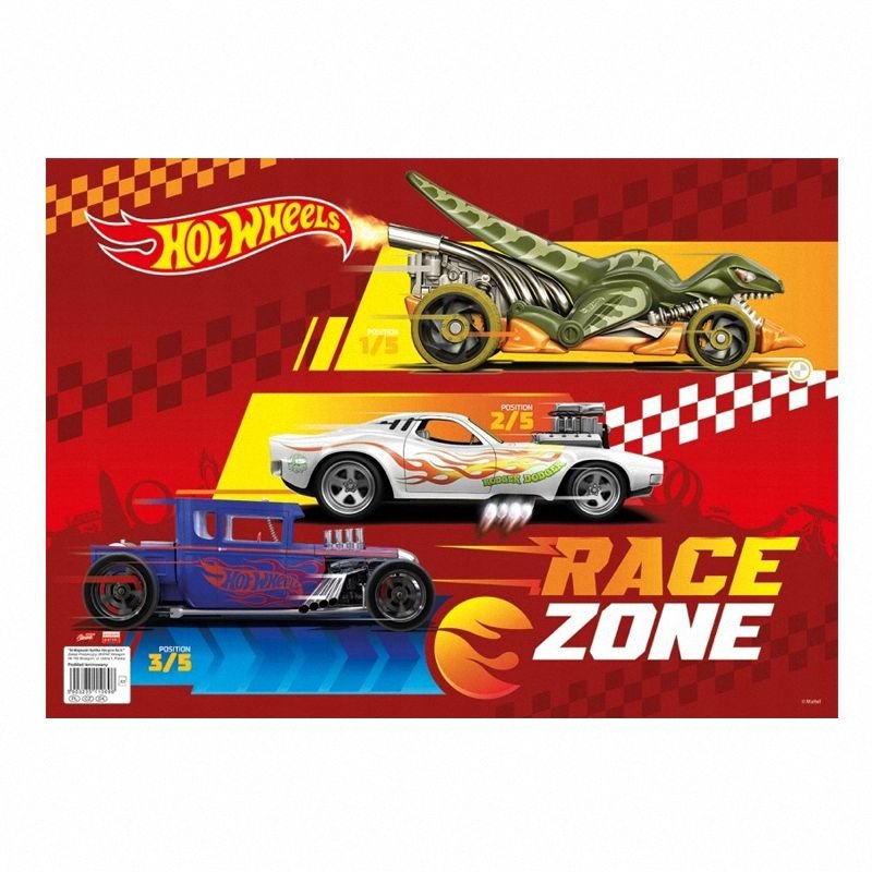 Podkładka Na Biurko A3 Hot Wheels Laminowana / St.Majewski