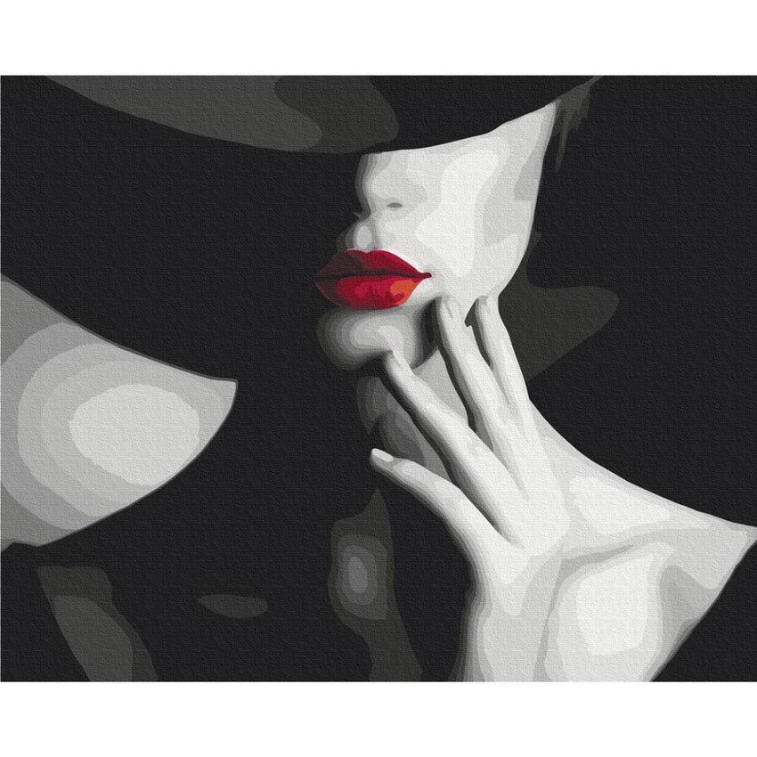 Malowanie po numerach BRUSHME 40x50 cm kolory pokusy 1 szt., w pudełku