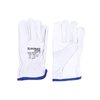 Rękawice Robocze Donau Safety Skóra Kozia Rozm. 10/XL Białe  /DONAU SAFETY