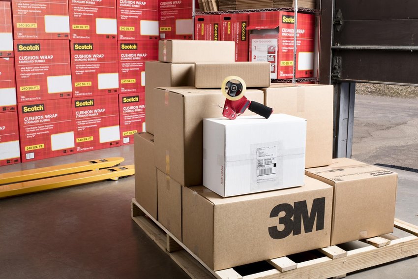 Taśma pakowa SCOTCH® Cichoodwijalna (309), 48mm 66m brązowa