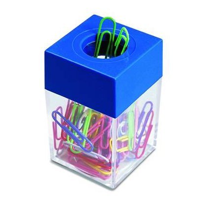 Pojemnik na Spinacze TY-15P Magnetyczny Niebieski /Grand