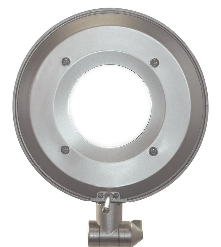 Lampka LED na biurko MAULbusiness 11W srebrno-czarna