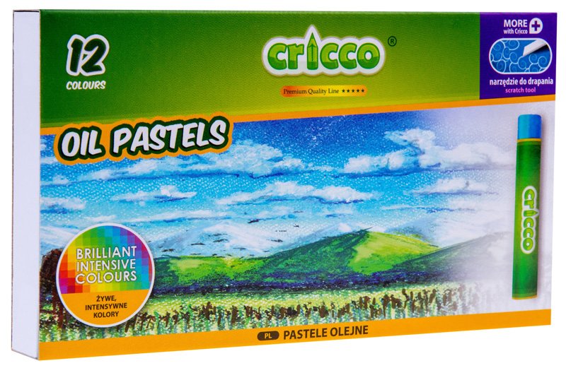 Pastele Olejne  Cricco  12 Kol.