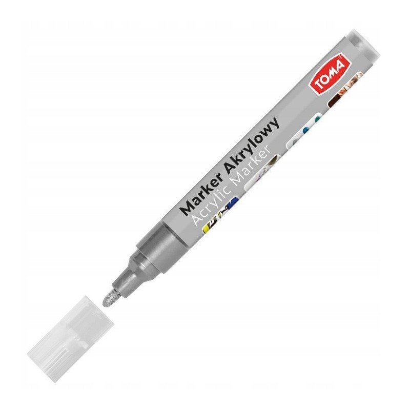 Marker Akrylowy Toma TO-402 Srebrny