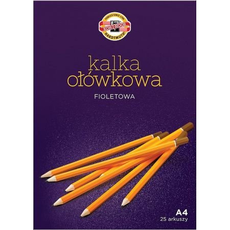 Kalka Ołówkowa A4/25 Fioletowa K-I-N