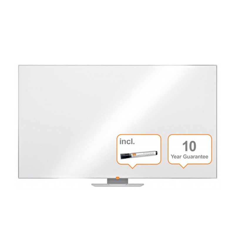 Tablica Suchościeralna Nobo 156X88Cm Panoramiczna 70" Melaminowa Biała