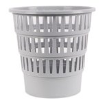 Kosz Na Śmieci Office Products Ażurowy 16L Szary