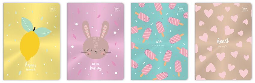 Zeszyt A5 16 kol3= 70G Metallic