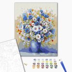 Malowanie po numerach BRUSHME 40x50 cm bukiet polnych kwiatów 1 szt., w pudełku