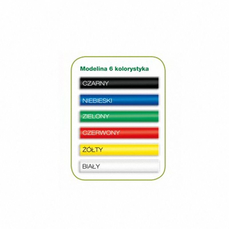 Modelina 6 kol Okrągła Sweet Colours / Koma-Plast