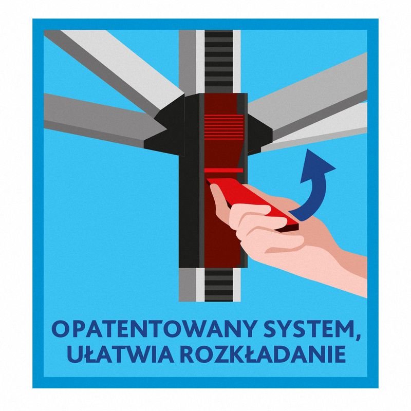 Suszarka do Ubrań Zewnętrzna Sun Lift Plus 60 /Vileda