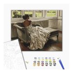 Malowanie po numerach BRUSHME 40x50 cm ciepła pani 1 szt., w pudełku