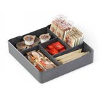 Przegródki do Kawy/Herbaty Antracytowe /Durable 338658