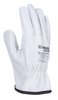 Rękawice robocze DONAU SAFETY DS-DRIVCOW driver skóra bydlęca rozm. 9/L białe