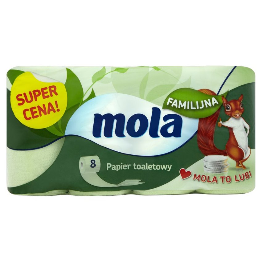 Papier Toaletowy Mola Familijna Biała A'8