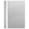 Skoroszyt Donau PVC A4 Twardy 150/160 mikr. Wpinany Szary