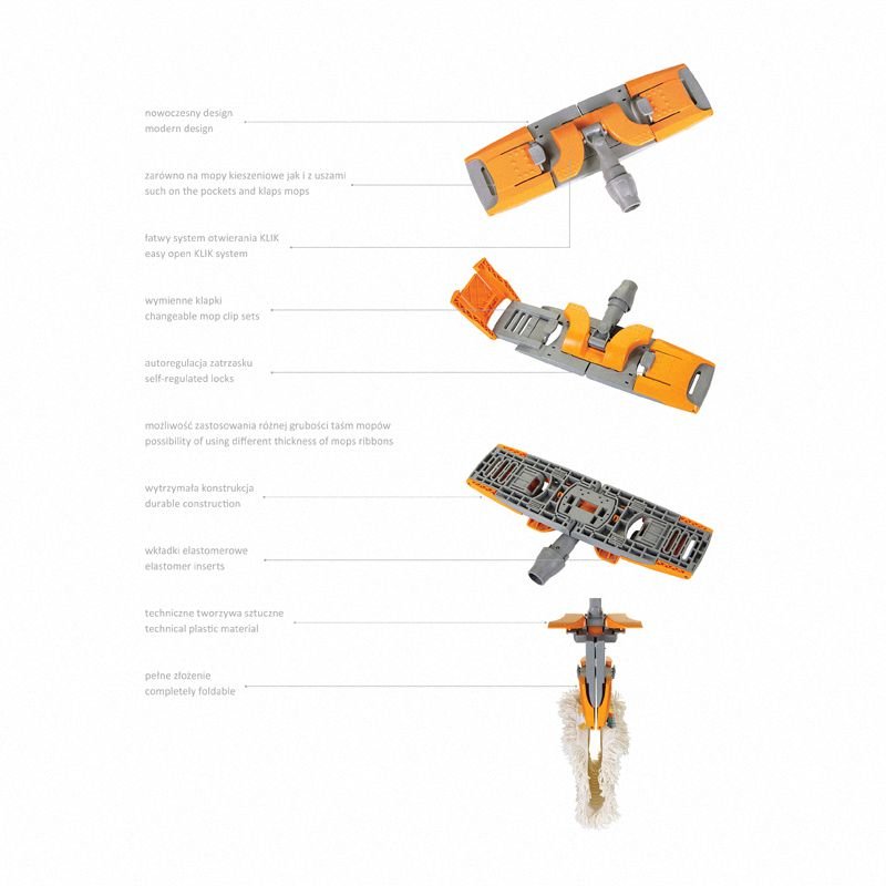 Stelaż do Mopa 40cm [385611] Klik Kombi