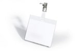 Identyfikator z Klipem PVC 60x90mm 25szt. Przezroczysty /Durable 800319