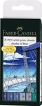 Pitt Artist Pen Blue Etui 6 szt. Faber-Castell