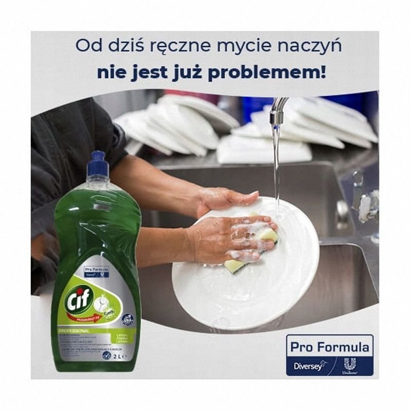 Cif Płyn do Naczyń 2l Pro Formuła Lemon