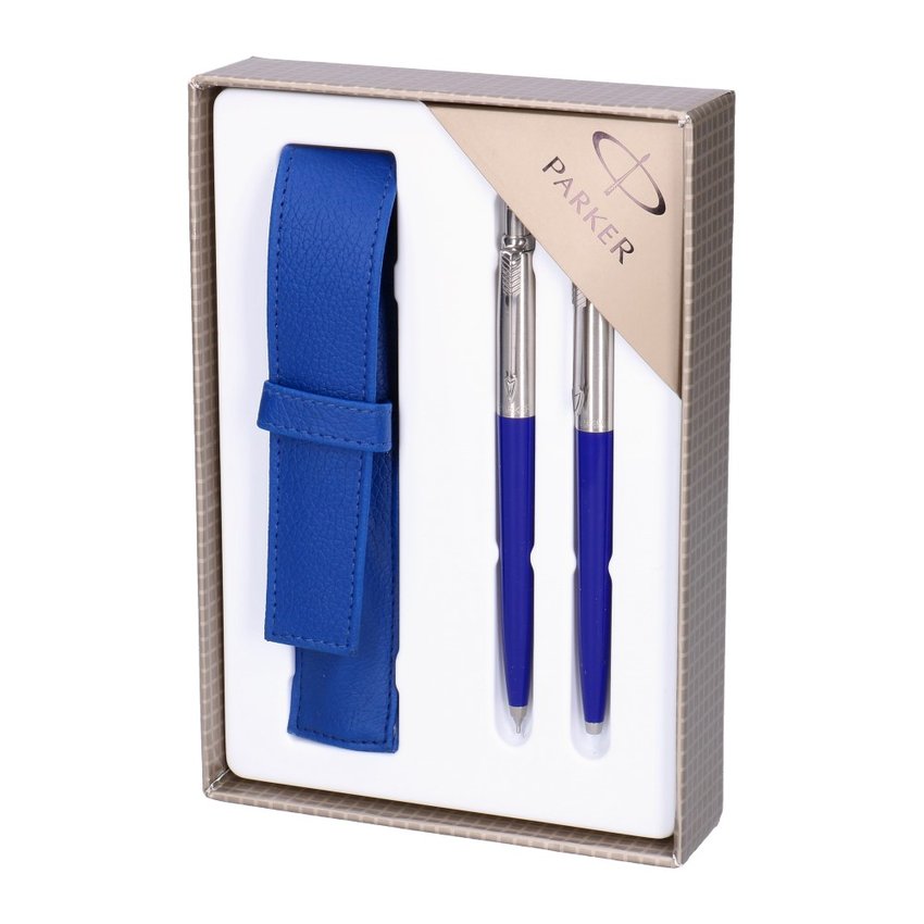 Komplet Parker Długopis+Ołówek z Etui Jotter  Niebieski CT BP PCL [S0820550]