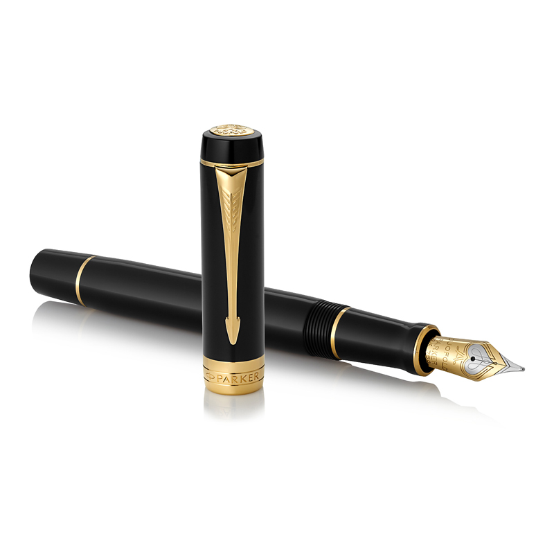 Parker Pióro Wieczne Centennial Duofold Black GT FP (F) [1931381]
