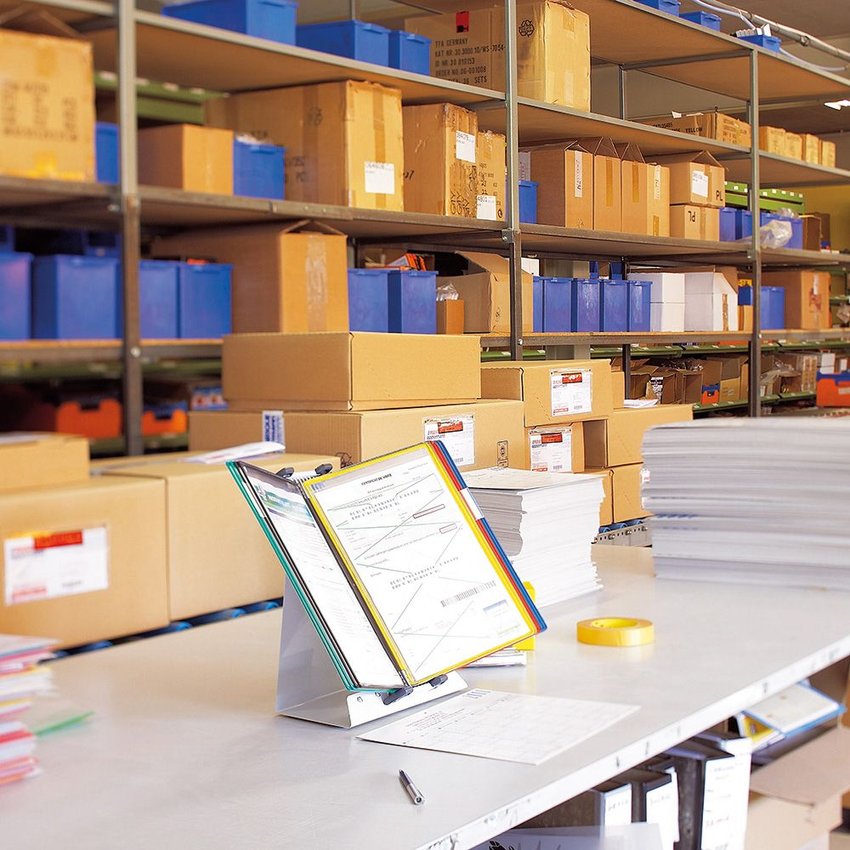 Biurkowy System Prezentacyjny Tarifold A4 +10 Paneli Prezentacyjnych Mix Kolorów