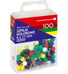 Szpilki Kolorowe 6x11mm 100 GRAND T4