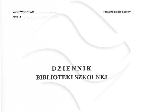 Dziennik Biblioteki Szkolnej (MEN-I/8) /Typograf