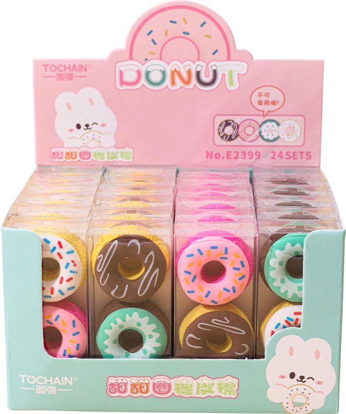 Gumka Do Mazania 2szt. Donut /Tochain