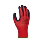 Rękawice Donau Safety Super Latex Kat. II Rozm. 10 Czerwone  /DONAU SAFETY