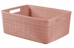 Koszyk Jute M 12l Pudrowy Róż / Curver 255194