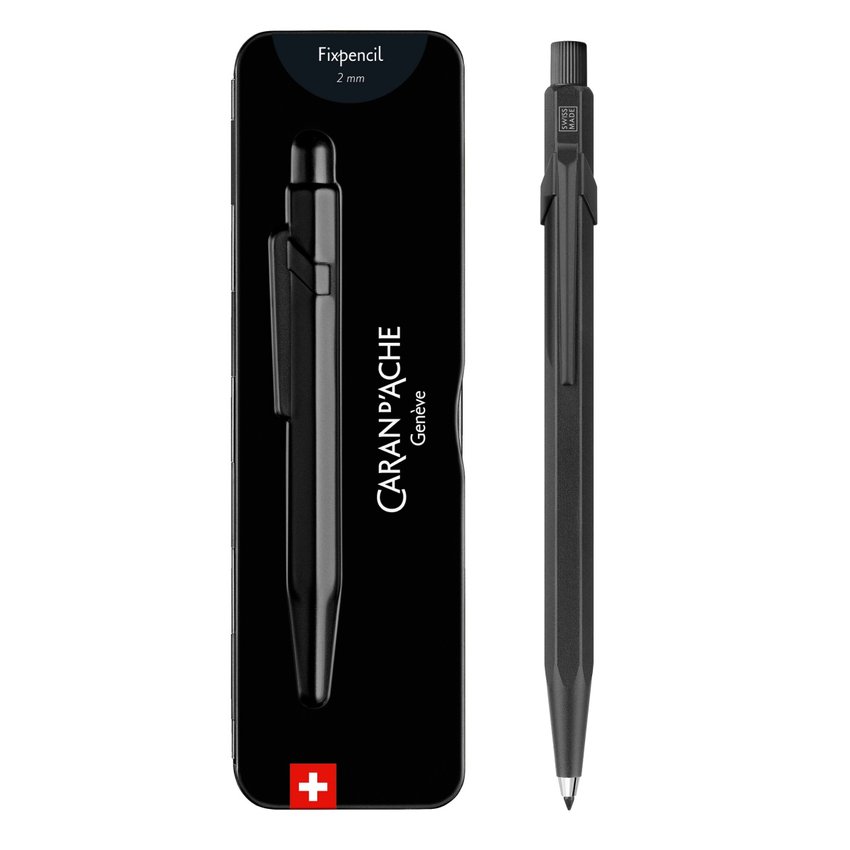 Ołówek CARAN D'ACHE Fixpencil Black Code 2mm czarny
