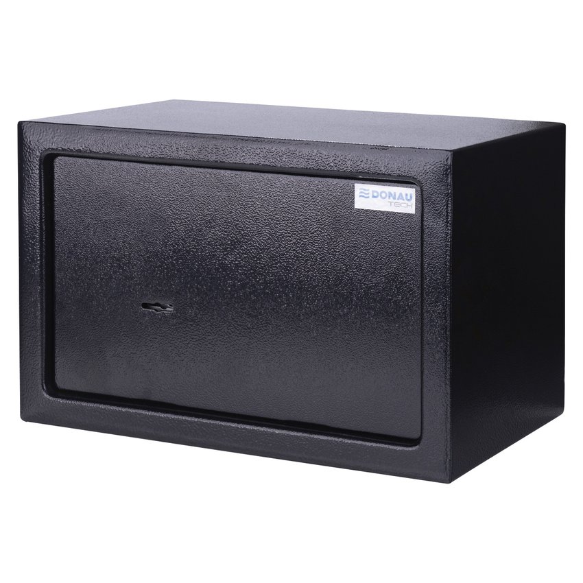 Sejf manualny DONAU TECH 310x200x200 mm czarny