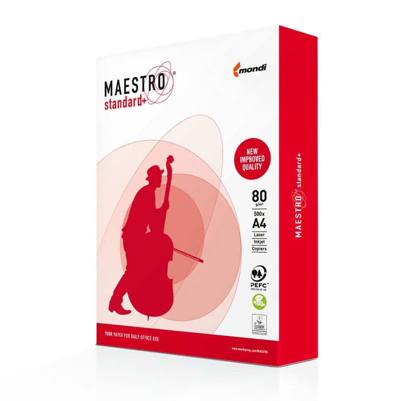 Papier Xero A4 80g Klasa B Maestro Standard Plus