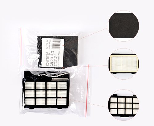 Filtr Hepa i Filtr wylotowy do odkurzacza CR7037 Camry CR 7037.2