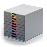 Pojemnik z 10 Kolorowymi Szufladkami VariColor /Durable 761027