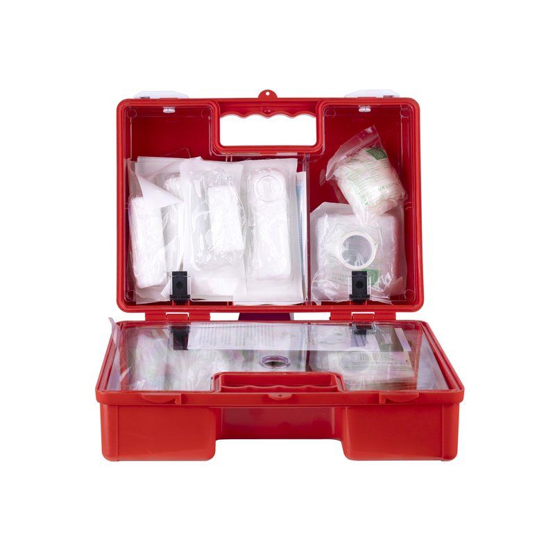 Apteczka Donau Safety Plastikowa K-10 +A Pomarańczowa  /DONAU SAFETY