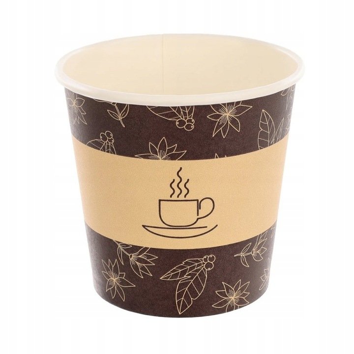 Kubek Papierowy Nadruk 100ml śr.62mm 50szt.  /Love Nature