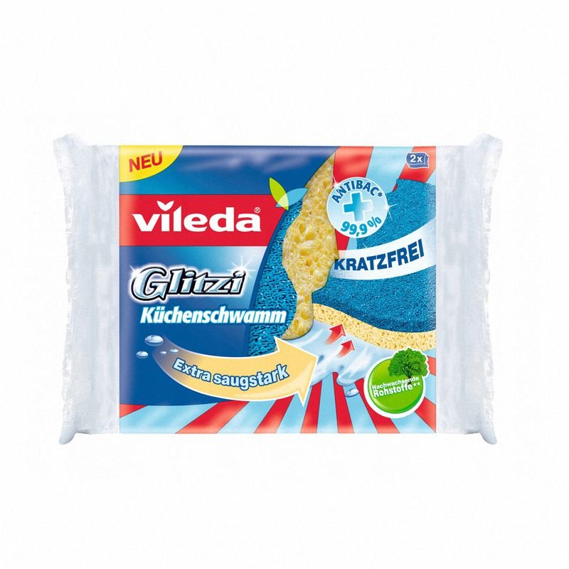 Zmywak Wiskozowy Glitzi A'2 / Vileda