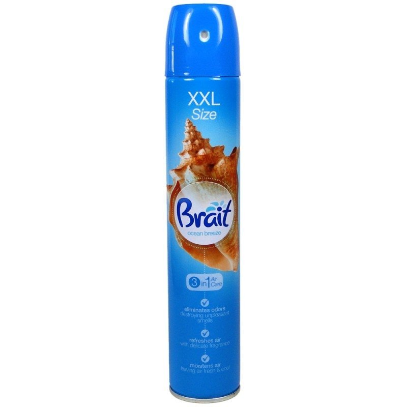 Brait Aerozol Odśw. Pow. 340ml Ocean Breeze