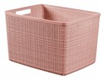 Koszyk Jute L 20l Pudrowy Róż / Curver 255195