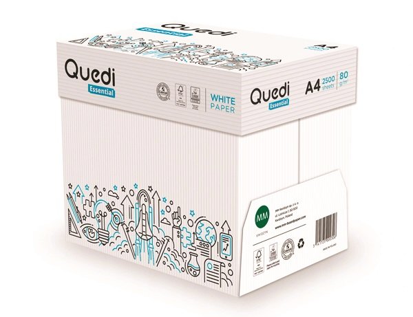 Papier Xero A4 80g Klasa C Quedi Essential 500arkuszy