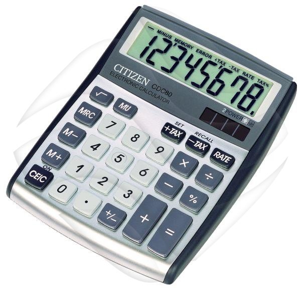 Kalkulator Citizen CDC-80GL