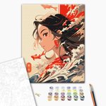 Malowanie po numerach BRUSHME 40x50 cm żywioł wody 1 szt., w pudełku