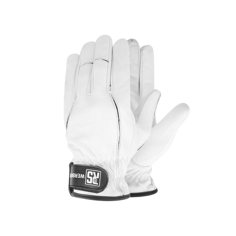 Rękawice Typu Mechanik RS Werber Rozm. 8 Białe  /RS-Schutz