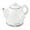 Czajnik Elektryczny Ceramiczny Alamere 1.2L Kwiaty Biały /Esperanza